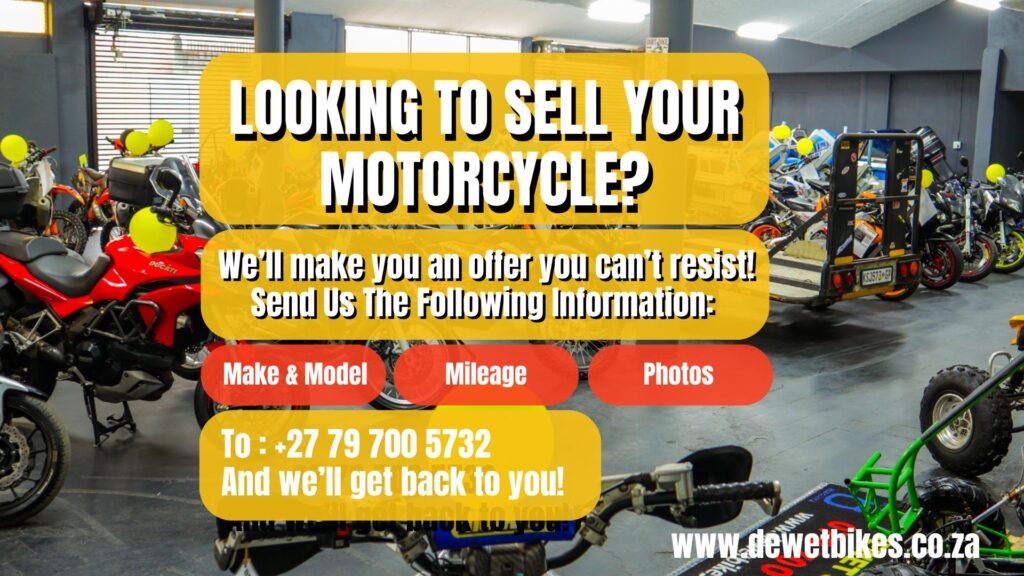 LOOKING TO SELL YOUR MOTORCYCLE