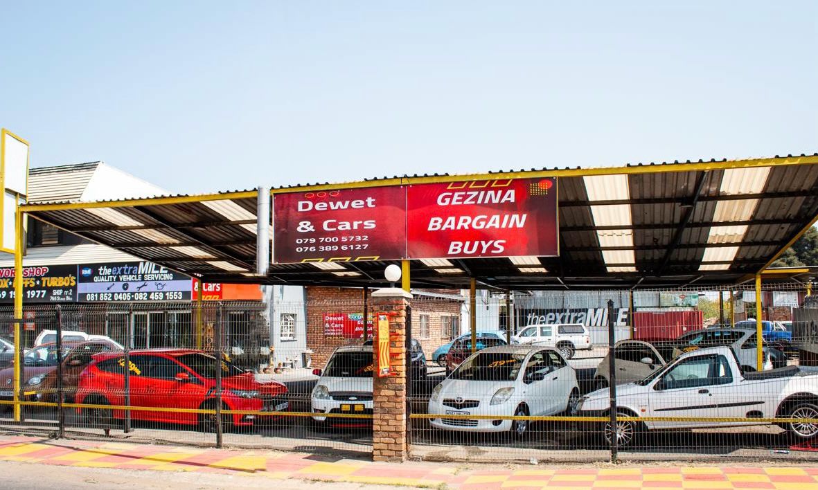 dewet cars front showroom